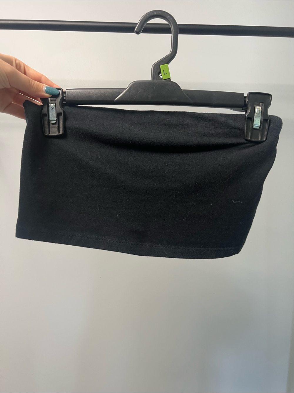 aerie Black Tube Mini Skirt